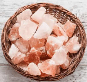 Himalayan salt chunks